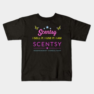 i sell it. i use it. i am scentsy independent consultant Kids T-Shirt